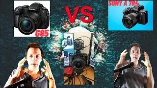 Lumix g85 vs Sony a7r4 as a webcame challenge