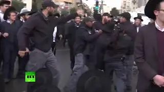 Ultra-Orthodox Jews Block Jerusalem Road In Protest, Dispersed By 'Skunk Spray'