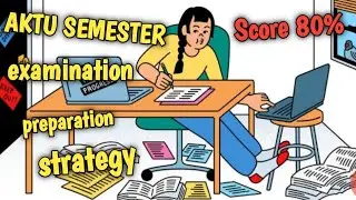 Aktu semester examination preparation strategy | how to score 80% in online exam | aktu