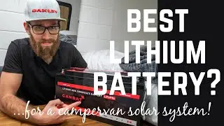 Lithium Battery for Solar System in Campervan: Canbat Cold Weather Battery Review