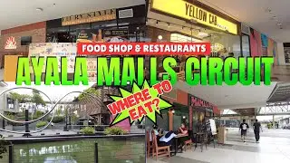 [4K] Ayala Malls Circuit I What And Where To Eat I Makati City Philippines