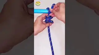 DIY Rope Knot 💡 Strong and easy trick