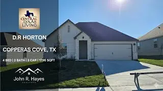 Tour This 4 Bed, 2 Bath Home in Copperas Cove | Three Creeks Hills Subdivision