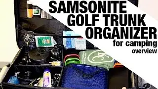 FANTASTIC CAMP ORGANIZER [Samsonite Golf Trunk Organizer] REVIEW/OVERVIEW