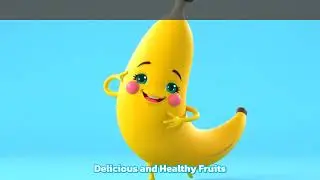 Delicious and Healthy Fruits | Kids Learning Song 🎵