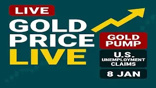 Gold Price Live | XAUUSD Scalping, Breakout Zones & Unemployment Claims Impact | 8 Jan 2026