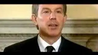 Bush and Blair declare their love to one another