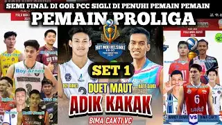 BOY ARNEZ VOLI & HAFIF DANDI 🔥 BIMA CAKTI VC BANK INDONESIA VS WANDI BURAK VC - GOR PCC SIGLI 2025 