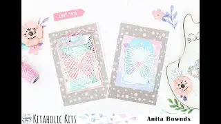 Kitaholic Kits - Buttterfly Tag Pocket Card