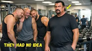 GYM MEMBERS UNDERESTIMATED A QUIET MAN — THEY DIDN’T KNOW HE WAS STEVEN SEAGAL