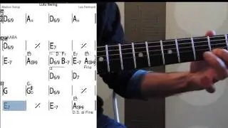 Lulu Swing - Guitar lessons - Slow tempo - Tab + Melody