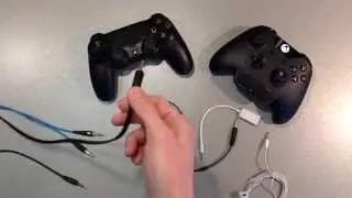 Connexion Jack / norme PS4 Xbox One micro casque