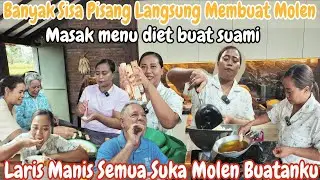MEMBUAT MOLEN ANTI GAGAL‼️TWL PADAT REJEKI NOMPLOK~UNBOXING BELANJA'AN YG MAU DI BAWA SUAMI KE SWISS