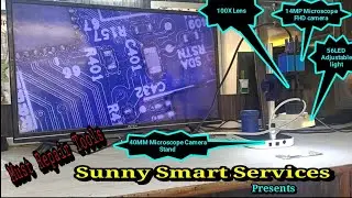 EAKINS - 14MP HDMI VGA Digital Microscope Camera And Stand UNBOXING INSTALLATION