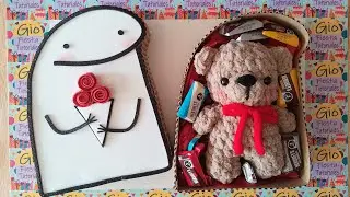 Flork Caja de regalo Paso a Paso #diy #tutorial #manualidades
