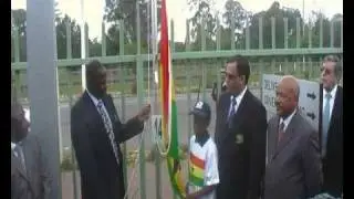 Flag Hoisting Ceremony - Ghana.MP4