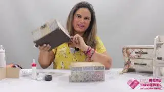 C&oacute;mo hacer una caja de madera country para t&eacute;