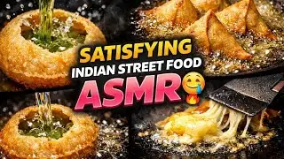 Satisfying Indian Street Food ASMR 🤤🔥 | No Talking