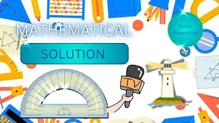 Direct Proportion Mathematical Solutions#mathsolution