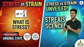 Stress and Strain | Strength of Materials Basics | Mech Magnet