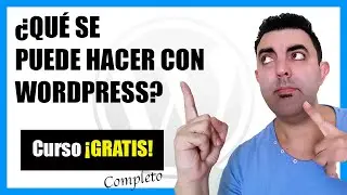 🔵CURSO SEO WORDPRESS (GRATIS) 2022 | 🤩 ¿Qué se puede hacer en WordPress?
