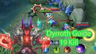 Best Mobile Legends!! Dyrroth build new Item get 19 kill in MLBB #gaming #viralvideo #Dyrroth