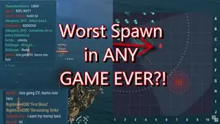 The Worst Spawn in World of Warships