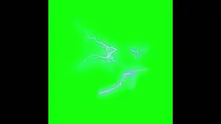 Thunder FOOTAGE Chroma key green screen / молния хромакей футаж creative commons YouTube Shorts