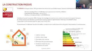 Conférence Julien Rivat (Atelier Architecture Rivat) & Emmanuel Hegue : La Construction Passive