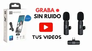 MICRÓFONO INALÁMBRICO SOLAPERO K9 PRUEBA / UNBOXING  2023