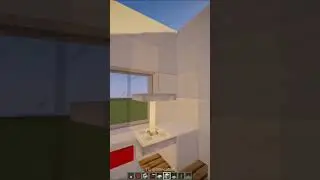 Minecraft: modern bedroom design! #Shorts