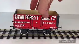 LionHeart trains 7 plank &ldquo;Dean forest coal&rdquo; wagon review (O gauge)