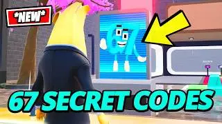 NEW *BEST* 67 SECRET CODES TOKYO EVENT in FORTNITE STEAL THE BRAINROT