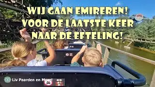 Afscheid in sprookjesstijl… Laatste Efteling-dag voor de grote verhuis! 🎢✨✈️