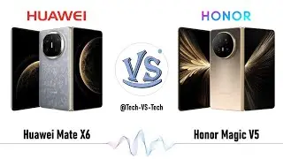 Huawei Mate X6 VS Honor Magic V5