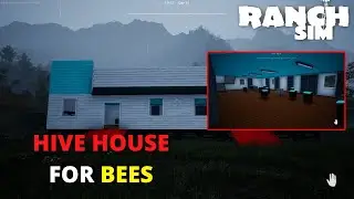 Making A Hive House For Bees In Ranch Simulator | Ranch Simulator