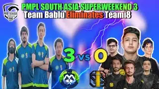 Team bablu vs Team i8 😱🔥| Pmpl South Asia Superweekend 3 😍  #pmpl #southasia #teami8 #teambablu
