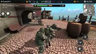 Code of war : gun shooting Game  Pier Map