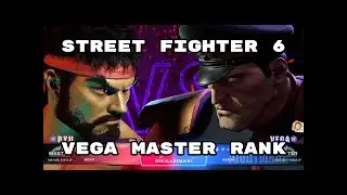 [4X大叔隨便玩] Streets Fighter 6 (快打旋風/街頭霸王) - VEGA 維加 Master Rank - 2025/11/20