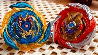 BATTLE: The REAL Brave Valtryek V6 vs The FAKE Brave Valtryek V6 || Beyblade Burst Surge Speed Storm
