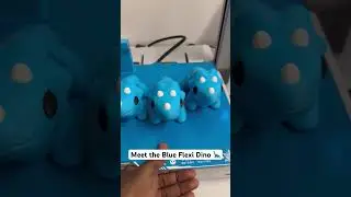 Meet the Blue Flexi Dino 🦕
