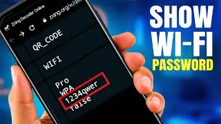 How To Show Wifi Password Without QR Code