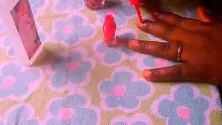 popular Asmr video ~~painting my nails+ bubble GUM CRACKING & soft talking so relaxing #asmr