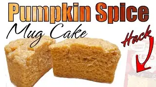Pumpkin Spice Mug Cake Keto | ￼Quick Holiday Low Carb Hack