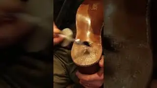 White's Bounty Hunters 60sec repair. Full video on our channel. #shorts #shortvideo #shoerepair
