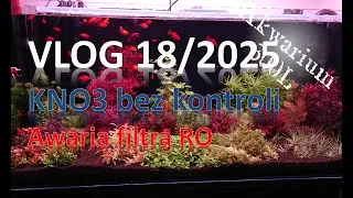 VLOG 18/2025 - KNO3 bez kontroli = zielenice plus uszkodzony filtr RO