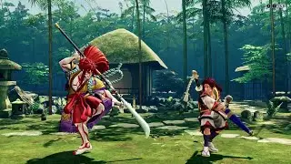 Samurai Shodown - Kyoshiro VS Shizumaru