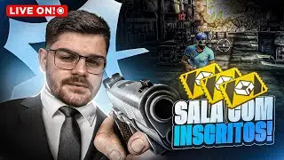 🔥 LIVE FF 🔥 FREE FIRE - AO VIVO 🔥 4X4 + 6X6 COM INSCRITOS 🔥 SALA PERSONALIZADA 🔥 RG REVELA   #200k
