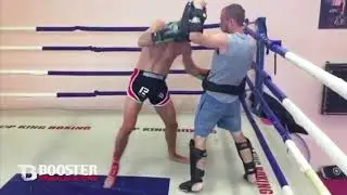 Andrei Kulebin in training | powered by Booster Fightgear