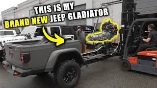 Starting My Demon Engine Swap on My New Jeep Gladiator